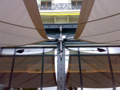 Details der SunProtect-Sonnensegel