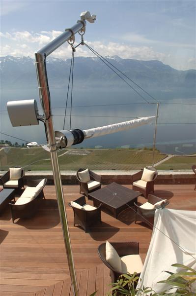 Details der SunProtect-Sonnensegel